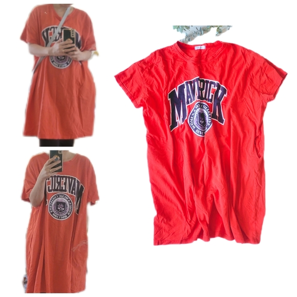 🍋2 for $20🍋OVERSIZED T SHIRTS DRESS L/ XL - Picture 2 of 3